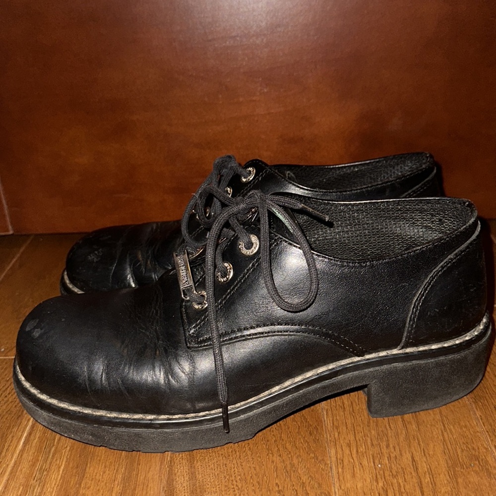 Vintage Women’s Harley-Davidson Leather Loafers Size 8.5